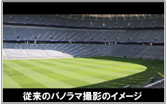従来のパノラマ撮影
