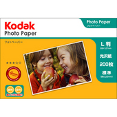 Kodak フォトペーパー 180g L判 200枚