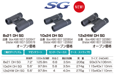SG双眼鏡
