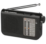 AM、FM、短波放送が聴ける携帯ラジオ「AM/FM/短波ラジオ KR-009AWFSW」発売