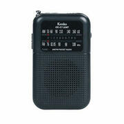 ワイドFM対応のコンパクトなAM/FMラジオ「AM/FMポケットラジオ」発売