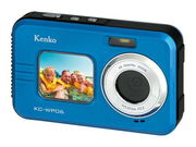 防塵・防水でアウトドアに最適。自撮りに便利な前面モニター付「防水デジタルカメラ KC-WP06」発売