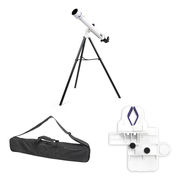 子供が一人で組み立てて一人で観測できる望遠鏡「SKY WALKER SW-60A」、撮影・観測用アクセサリー「天体望遠鏡 SW-60A用ケース SWB-01」「スマホアダプター SW-SA01」発売