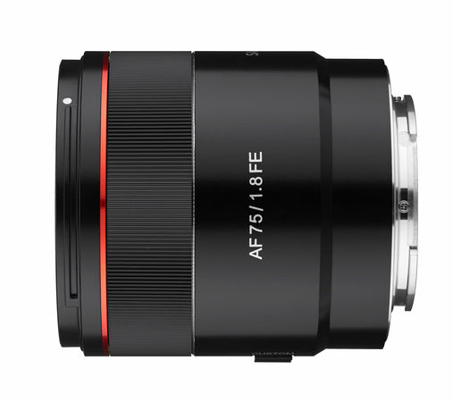 AF 75mm F1.8 FE製品画像