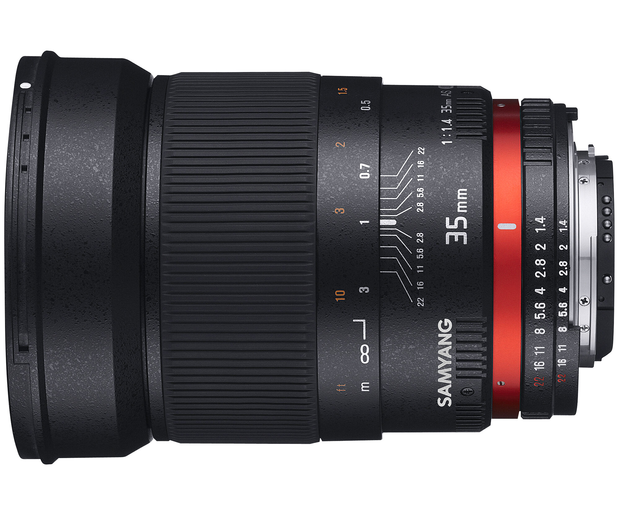 RK35M-E NEX Rokinon 35mm F1.4 AS UMC Wide Angle Cine Lens for Sony E-Mount 