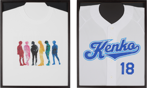 Tシャツ＆ユニフォームディスプレイフレームII
