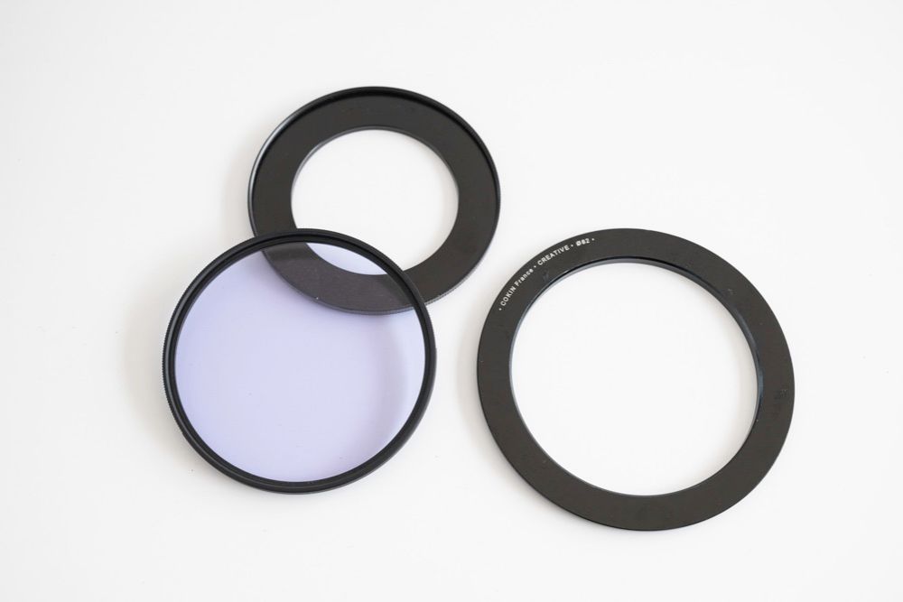 ステップアップリングとCokin Lサイズアダプターリング