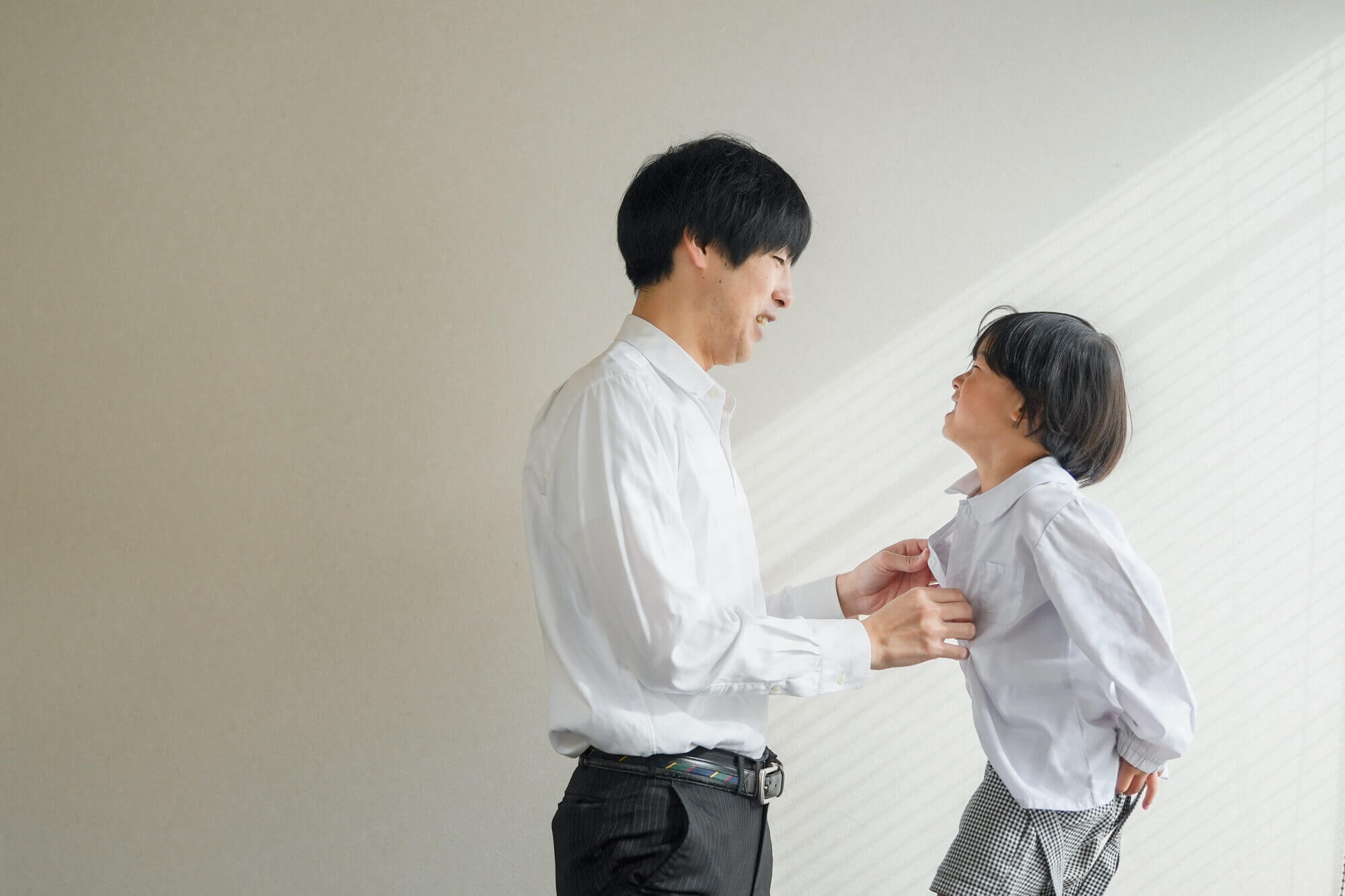 親子セルフィー作例写真1