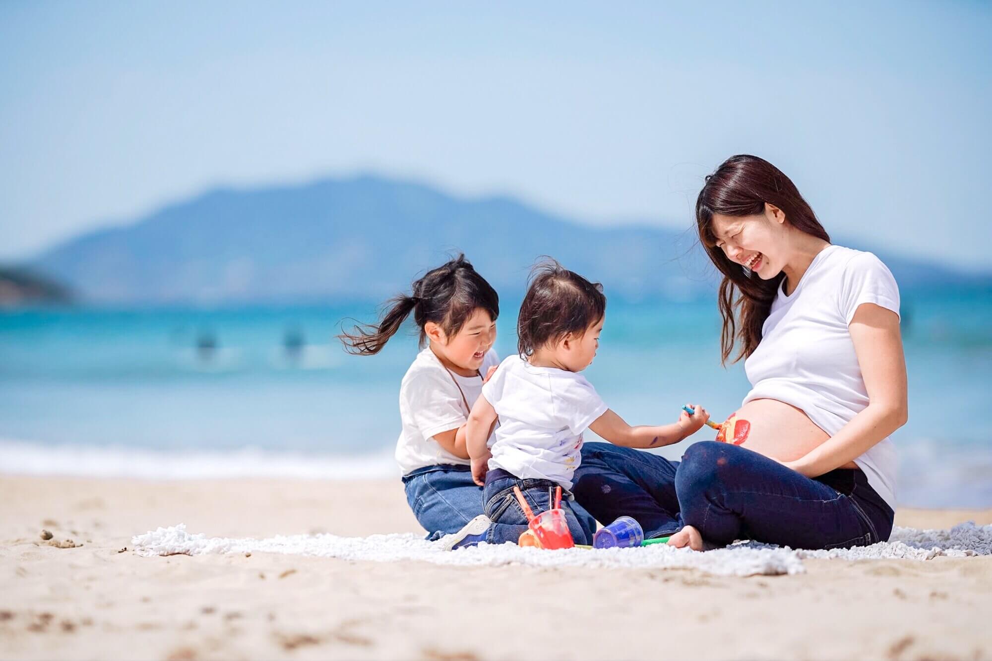 親子セルフィー作例写真7