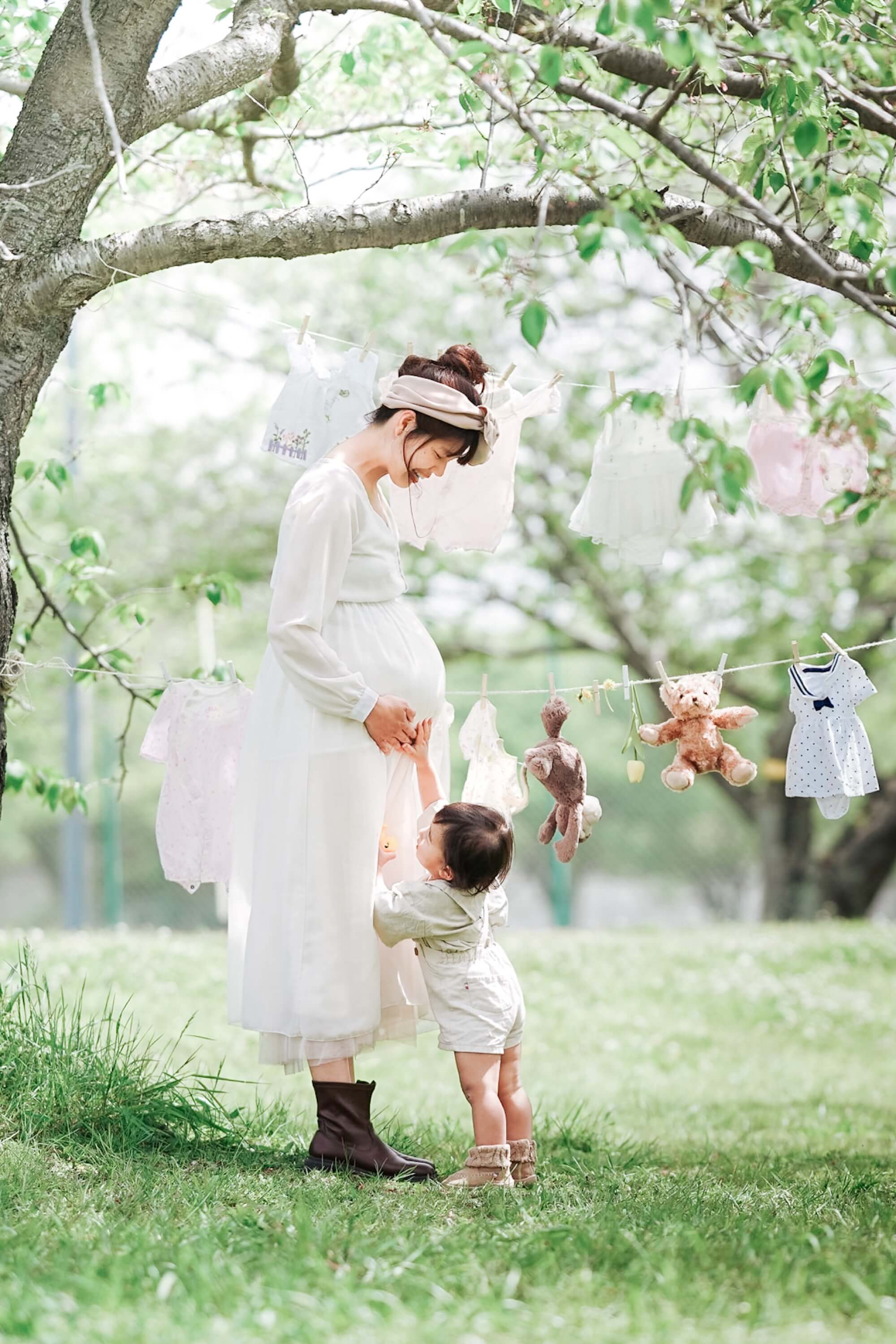 親子セルフィー作例写真9