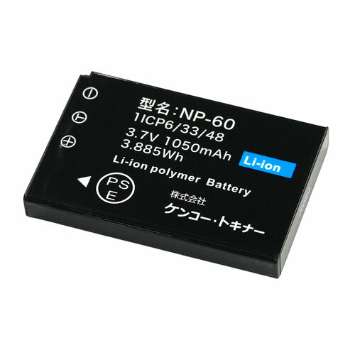 デジタルカメラ KC-WD2000用バッテリー NP-60 画像1