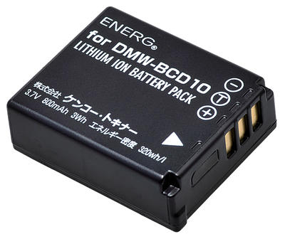 ENERGデジタルカメラ用バッテリー　パナソニックDMW-BCD10対応 P-#1040画像