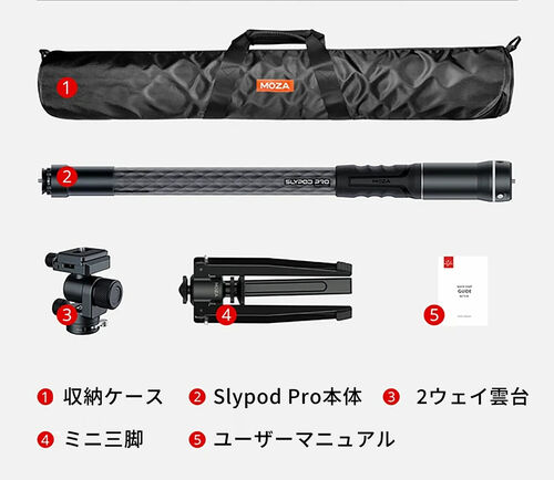 MOZA 電動スライダー Slypod Pro SPD12| ケンコー・トキナー