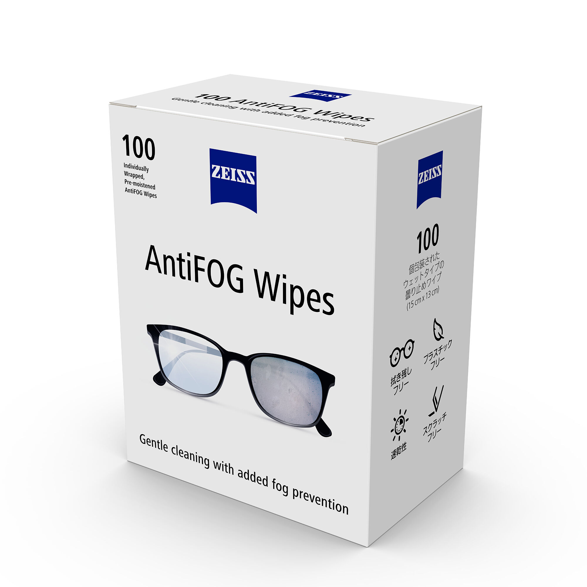 Amazon | Zeiss レンズクリーニング用ウェットシート 400枚