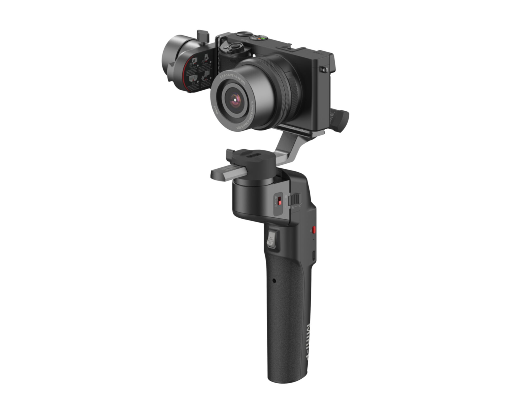 スマホアクセサリー 自撮り棒 カメラ・スマートフォン用ジンバル MOZA Mini-P| ケンコー・トキナー