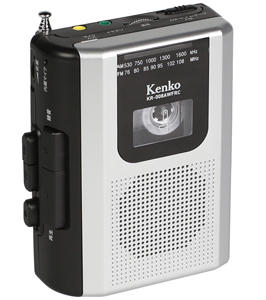 カセットテープにラジオや音声を録音できる「AM/FM ラジオカセット