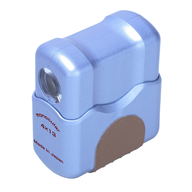 単眼鏡 4x13 単眼鏡＆ルーペ ブルー | ケンコー・トキナー