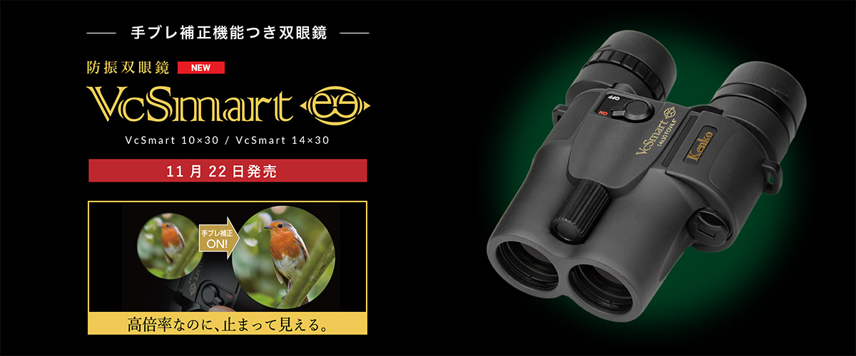 防振双眼鏡 VC Smart (VC スマート) 14×30 ケンコートキナー