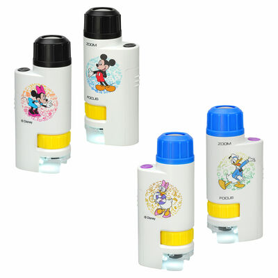 ディズニーキャラクター 顕微鏡画像