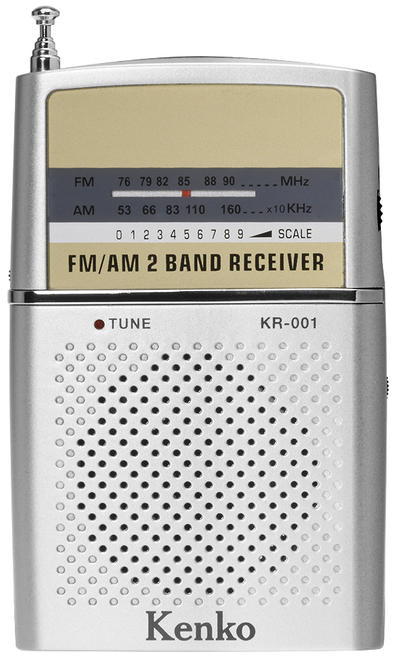 AM/FMポケットラジオ KR-001画像