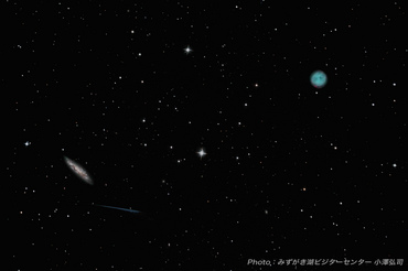 M97 ふくろう星雲 、M108 おおぐま座銀河