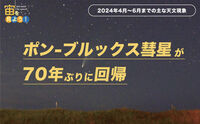 宙（そら）を見よう！2024年4月〜6月までの主な天文現象