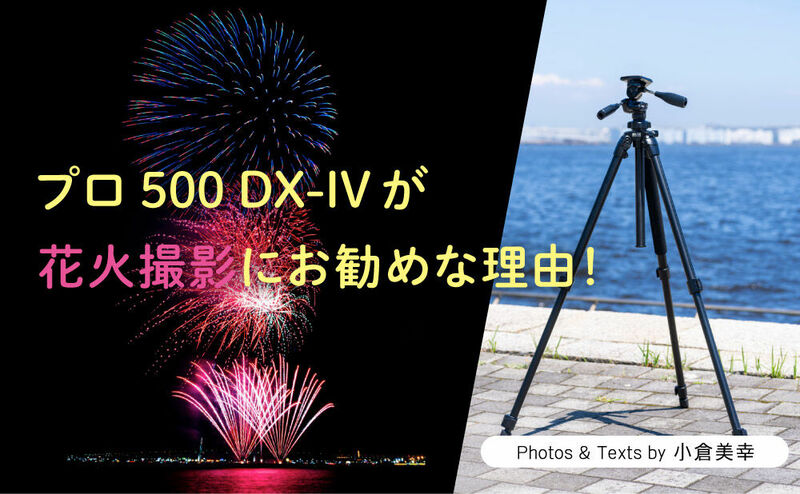 プロ 500 DX-IVが花火撮影にお勧めな理由！
